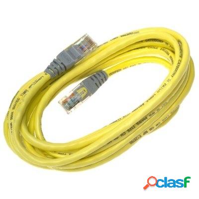 Belkin Cable Patch Cat5e UTP Cruzado Moldeado RJ-45 Macho -