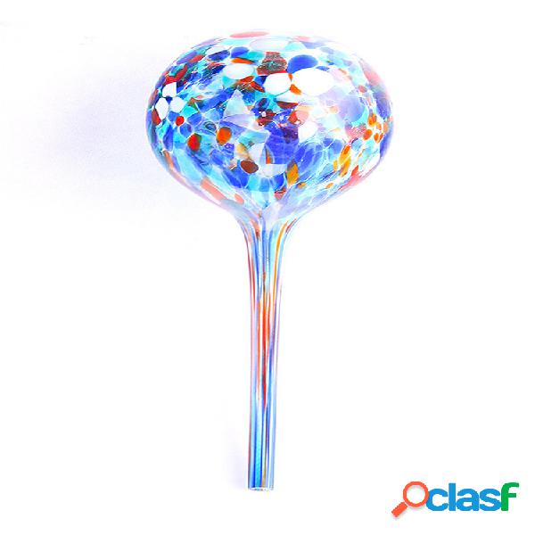 Juego de globo de riego Colorful Vidrio soplado a mano