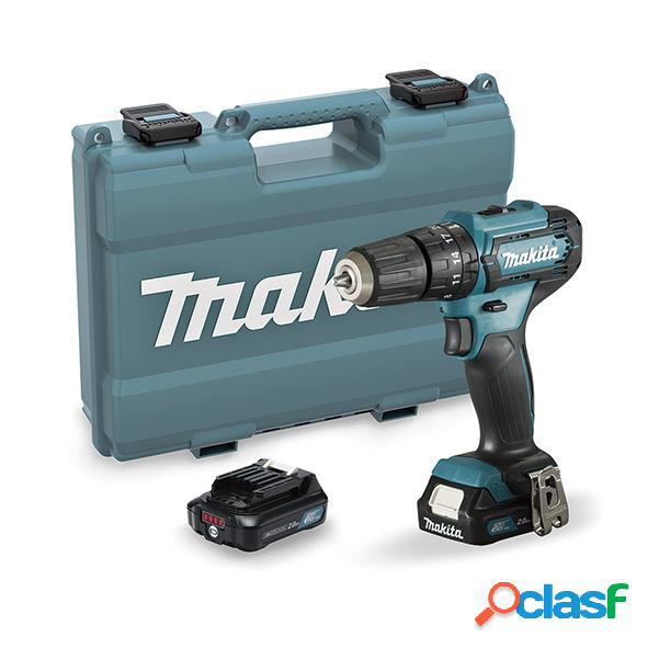 Makita Rotomartillo HP-333-DSAE, Inalámbrico, 3/8"