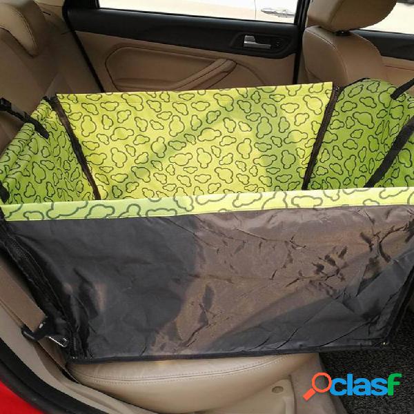 Pet Impermeable Coche Asiento trasero trasero Cocherier