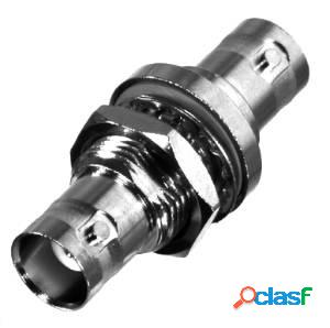 RF Industries Conector Coaxial BNC Hembra, Plata