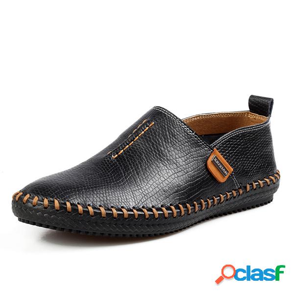 Serpentina Patrón Lazy Slip On Holgazán de conducción