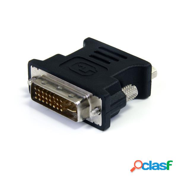StarTech.com Adaptador DVI-D Macho - VGA Hembra, Negro, 10