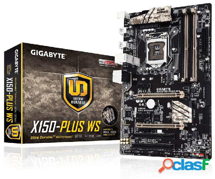 Tarjeta Madre Gigabyte ATX GA-X150-PLUS WS, S-1151, Intel