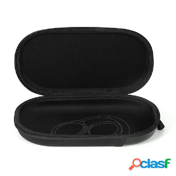 Almacenamiento de auriculares de cuero PU resistente a