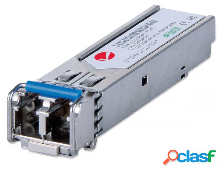 Intellinet Módulo Transceptor SFP 545006, Alámbrico, 1000