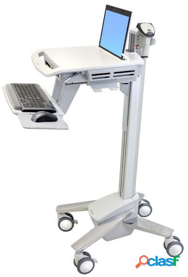 Ergotron Carro EMR StyleView SV40 para Laptop, Blanco