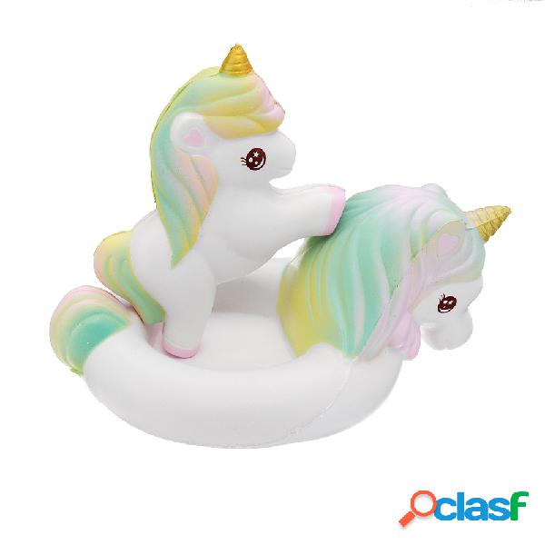 Kawaii Horse Squishy Toy Lento aumento con el regalo de la