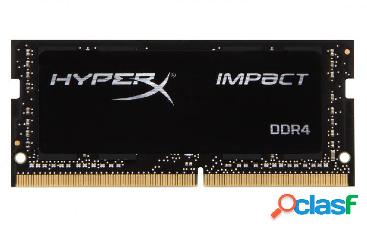 Memoria RAM Kingston HyperX Impact DDR4, 3200MHz, 8GB,