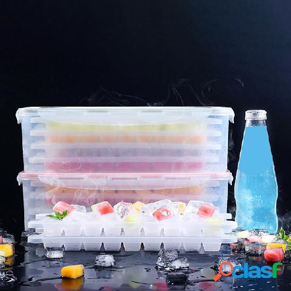 Molde de hielo multicapa Cube Bandeja de hielo para