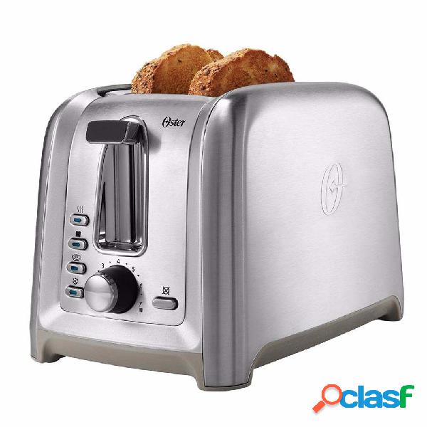Oster Tostadora TSSTTRDFL2, 2 Rebanadas, Plata
