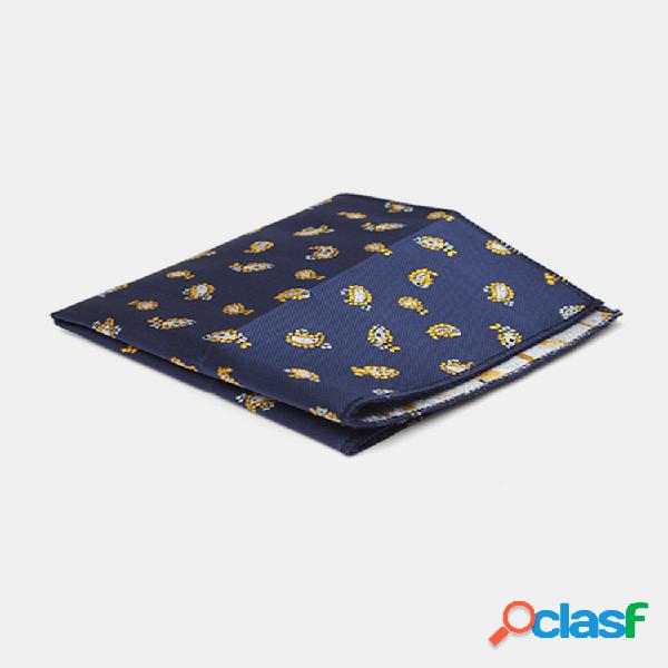 Pañuelo de bolsillo para hombre Pañuelo de seda coreana