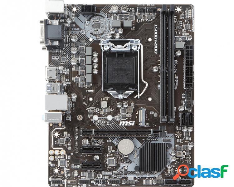 Tarjeta Madre MSI mini-ATX H310M PRO-M2, S-1151, Intel