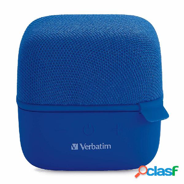 Verbatim Bocina Portátil Cube, Bluetooth, Inalámbrico, 5W