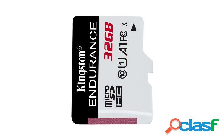 Memoria Flash Kingston Endurance, 32GB MicroSD UHS-I Clase
