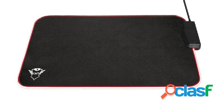 Mousepad Trust GXT 765 Glide-Flex RGB, 25x35cm, Grosor 3mm,