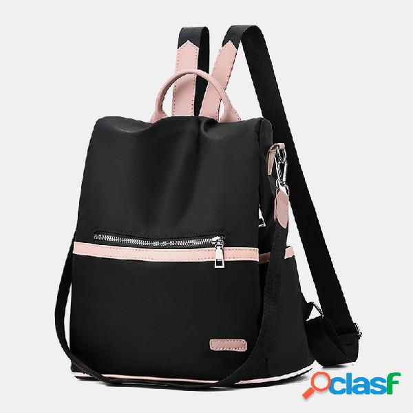 Mujer Multi-Carry Impermeable Anti Theft Shoulder Bolsa