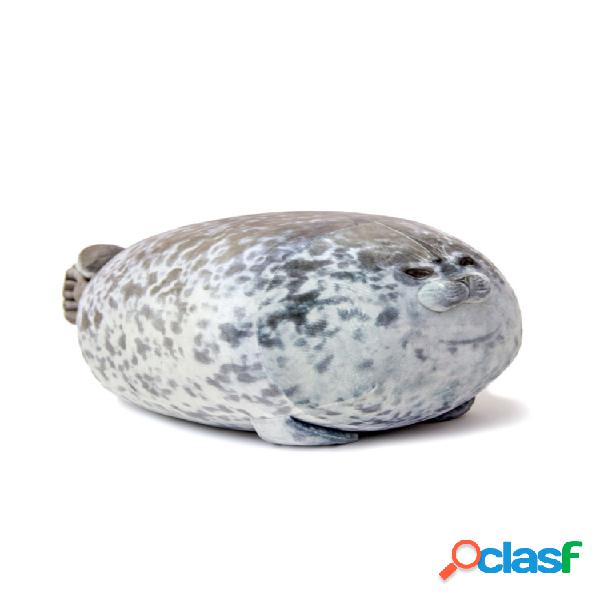 Sea Lion Plush Toys 3D Novedad Throw Pillows Soft Peluche de