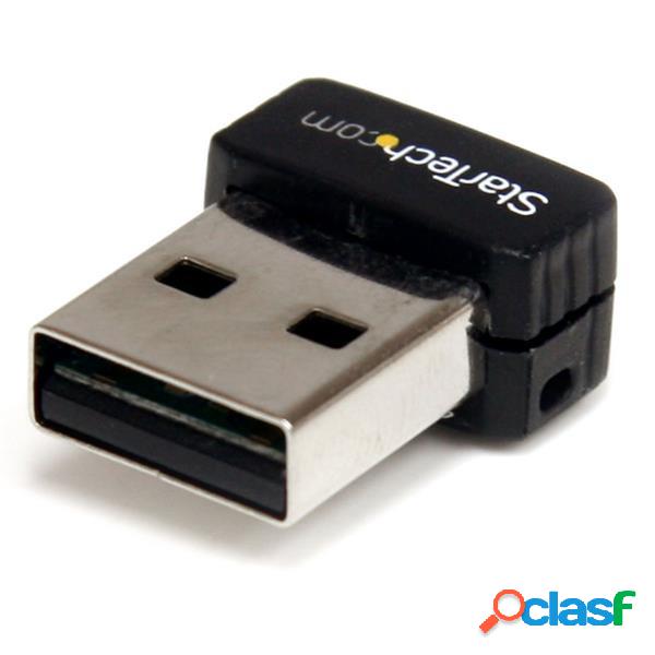 StarTech.com Adaptador de Red USB USB150WN1X1, Inalámbrico,