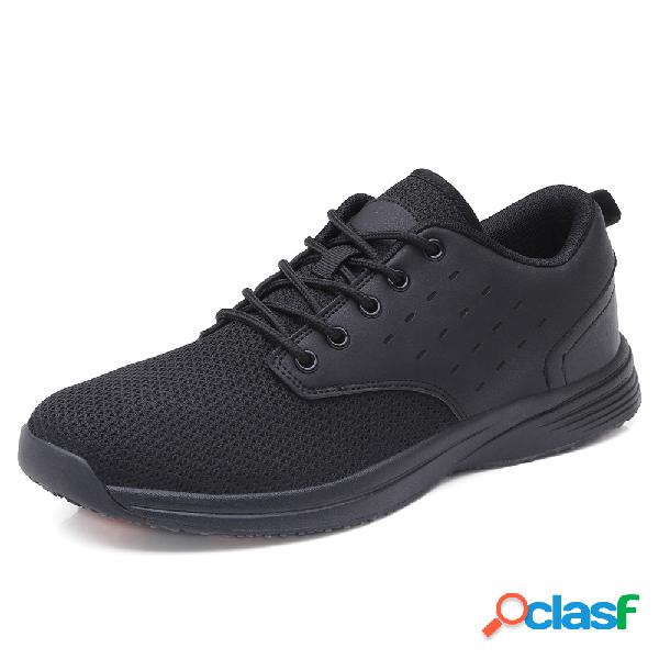 Zapatos de chef ligeros antideslizantes para hombres