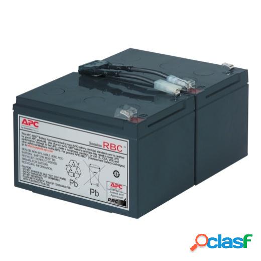 APC Bateria de Reemplazo para UPS Cartucho #6 RBC6
