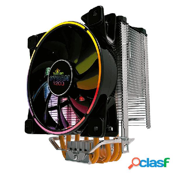 Disipador CPU Yeyian Storm 1200 RGB, 120mm, 1000 - 1800RPM,