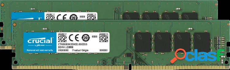 Kit Memoria RAM Crucial CT2K16G4DFD824A DDR4, 2400MHz, 32GB