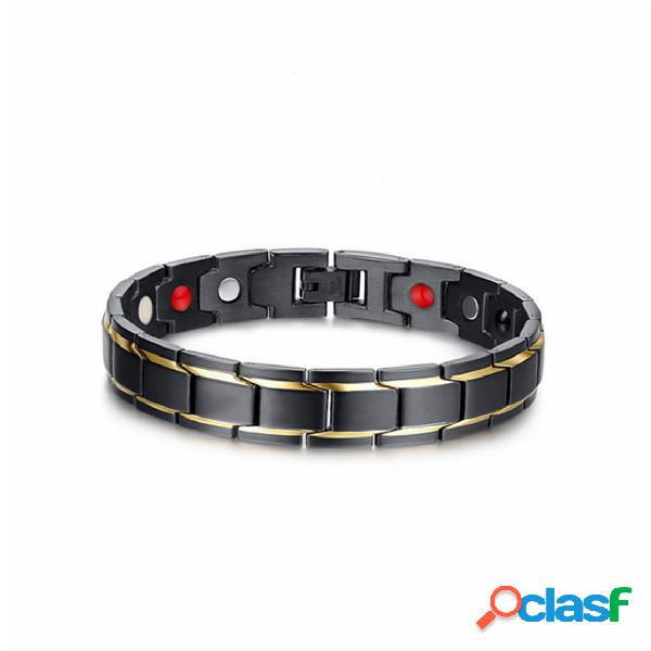 Pulsera de salud magnética de acero inoxidable 361L