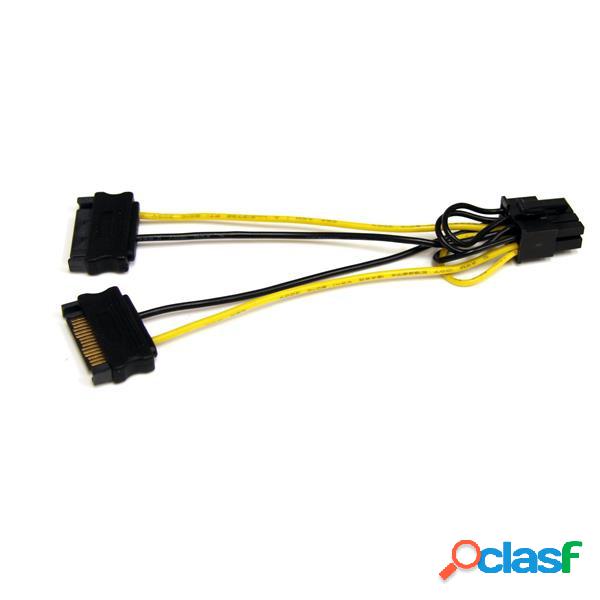 StarTech.com Adaptador 2x SATA Macho - PCI-E Macho, 15cm