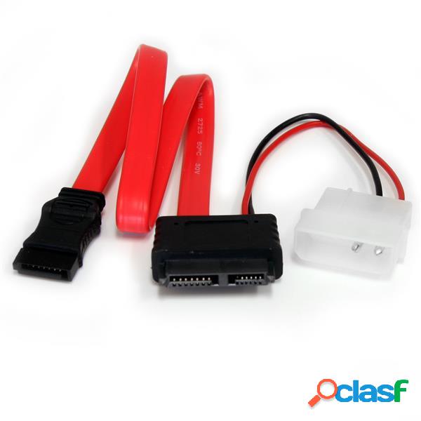 StarTech.com Cable SATA Hembra - SATA/Molex Hembra, 30cm,