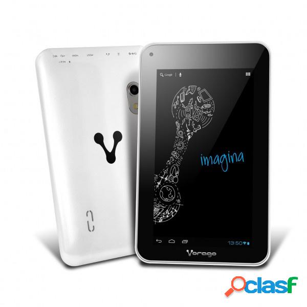 Tablet Vorago PAD -7-V4-WH 7", 8GB, 1024 x 600 Pixeles,