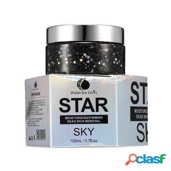 100 ML Star Mask Glitter Gold Peel off Máscara facial negra