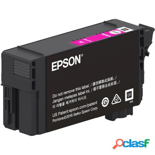 Cartucho Epson T40W Alto Rendimiento Magenta, 50ml