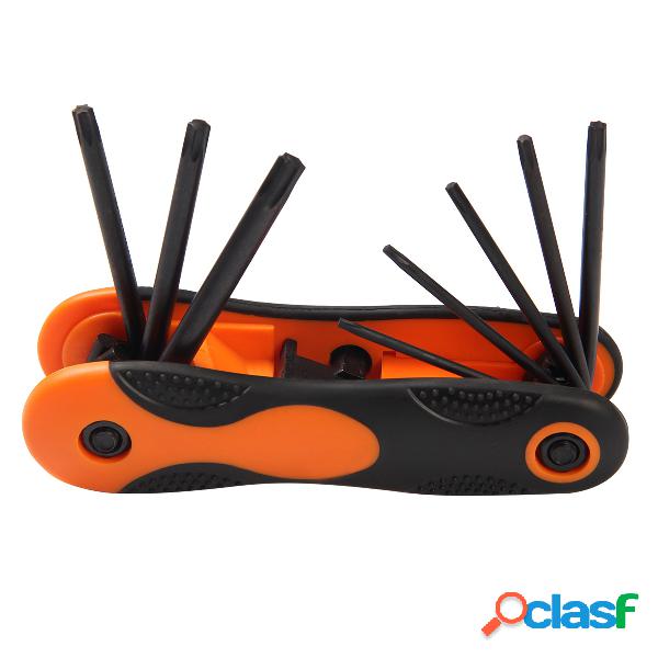 KSEIBI Juego de destornilladores plegables CR-V