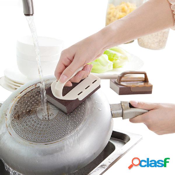Limpieza de esmeril reemplazable Cepillos Cocina Magia