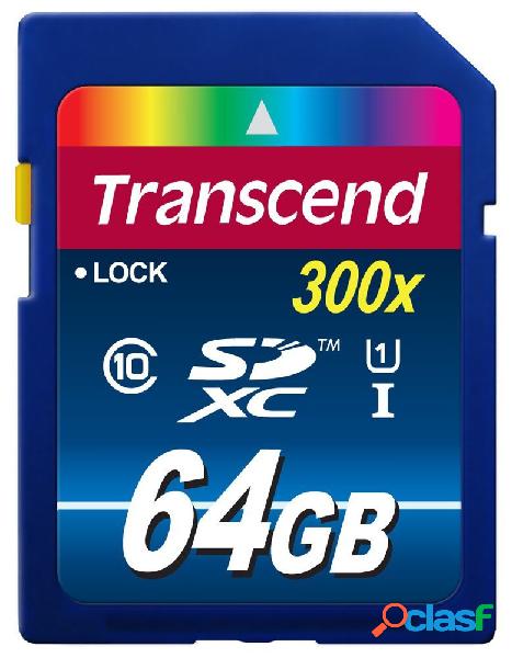 Memoria Flash Transcend TS64GSDU1, 64GB SDXC NAND Clase 10