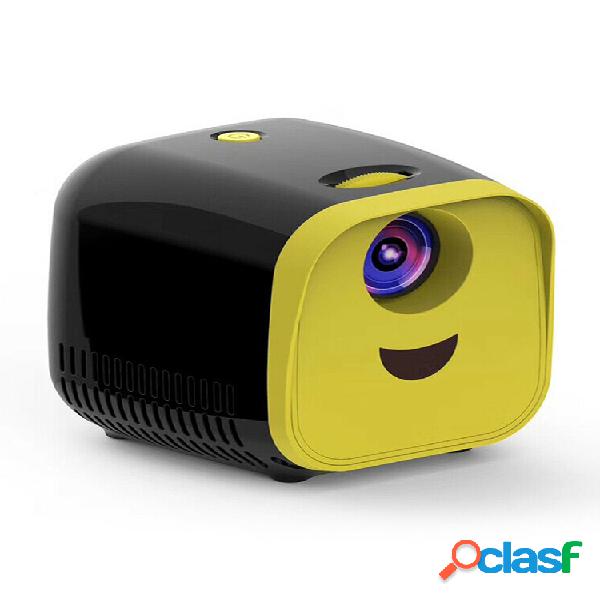 Mini dibujos animados Proyector 1080P HD TV para niños