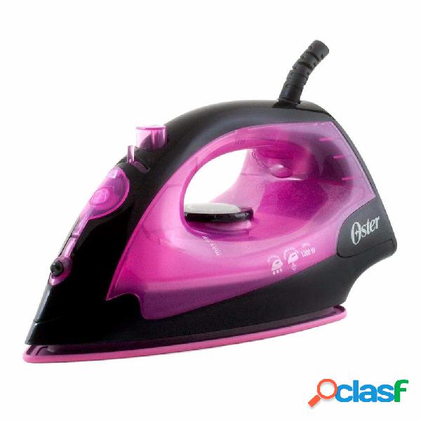 Oster Plancha Vapor Seco, Suela Antiadherente, 1200W, 0.18