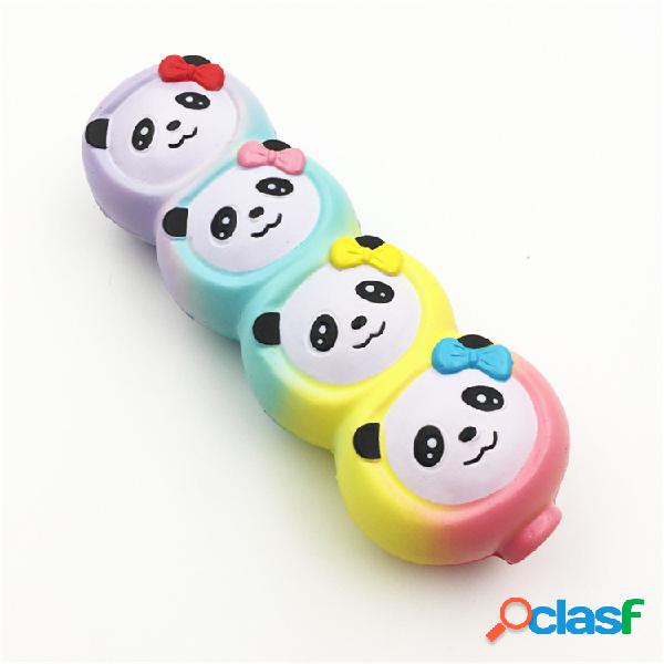 Squishyfun Rainbow Panda Candy Palo Squishy 15cm