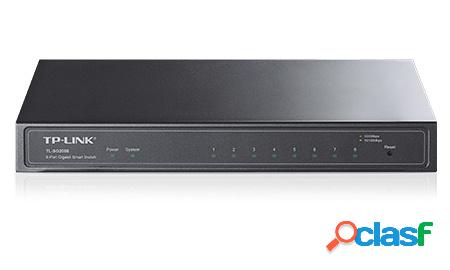 Switch TP-LInk Gigabit Ethernet TL-SG2008, 8 Puertos