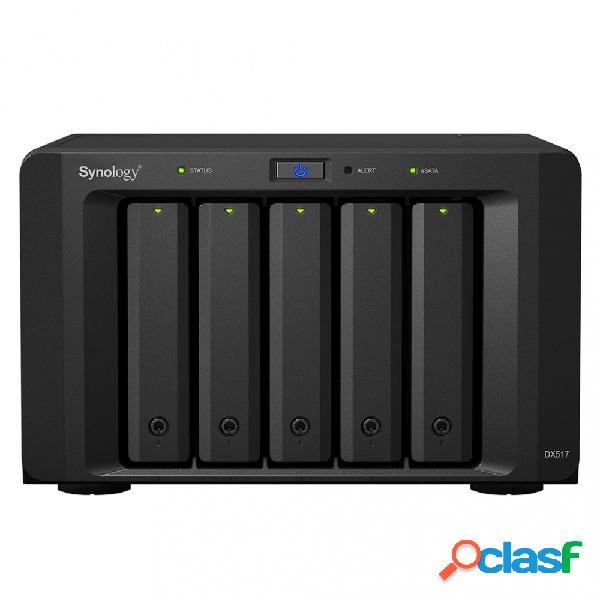 Synology DX517 Unidad de Expansión de 5 Bahías, máx.