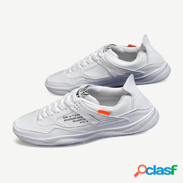 Zapatos deportivos casuales transpirables de lona para