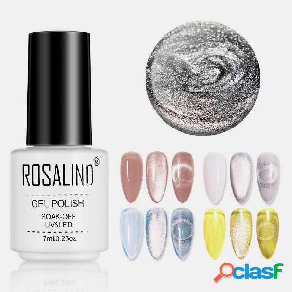 9D Crystal Gato Ojo Gel 7ML Uña Polaco Todo para manicura