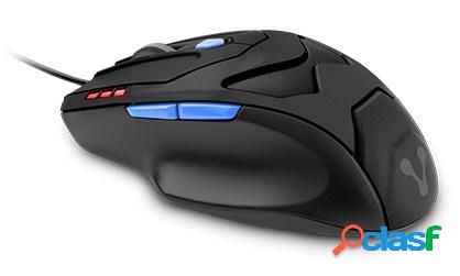 Mouse Vorago Óptico MO-408, Alámbrico, USB, 3400DPI, Negro