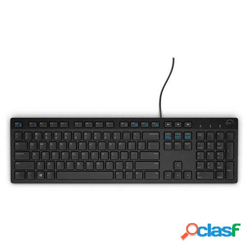 Teclado Dell KB216, Alámbrico, USB, Negro (Español)