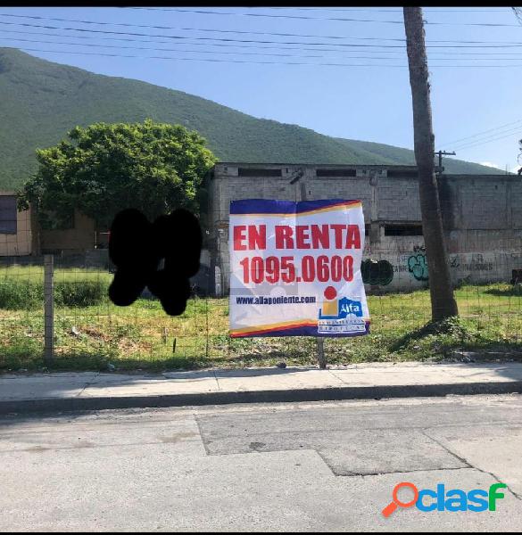 Terreno comercial en renta en Lomas de Tolteca, Guadalupe,