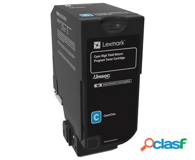 Cartucho Lexmark 74C4HC0 Cyan, 12.000 Páginas
