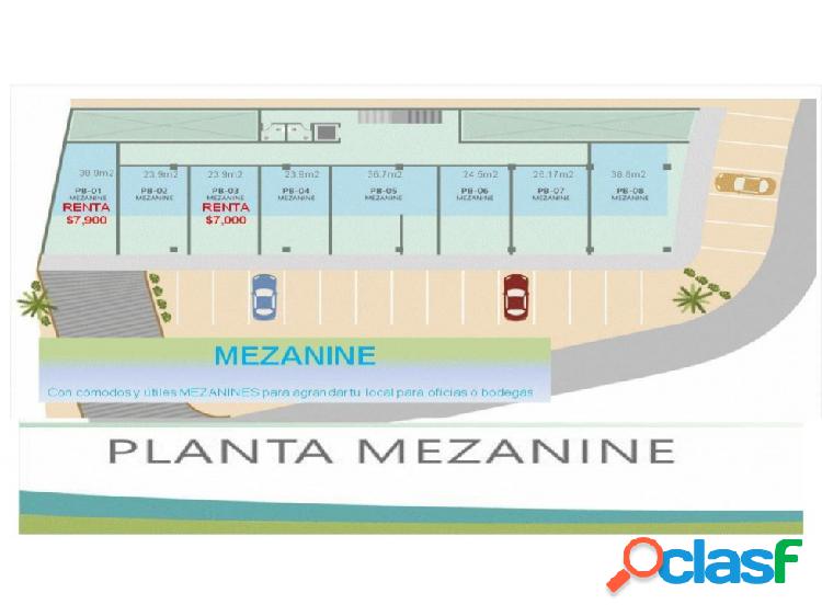 Plaza VioCenter, Cancun renta o venta locales comerciales