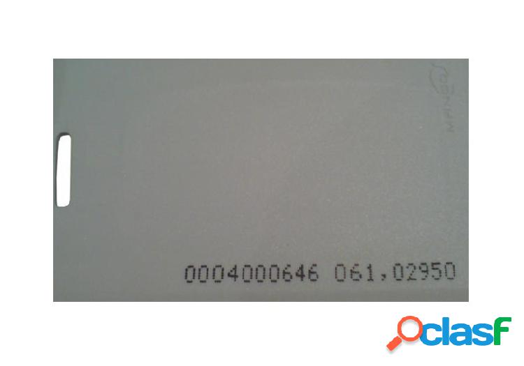 ZKTeco Tarjeta de Proximidad ID 125Khz, Blanco, 10 Piezas
