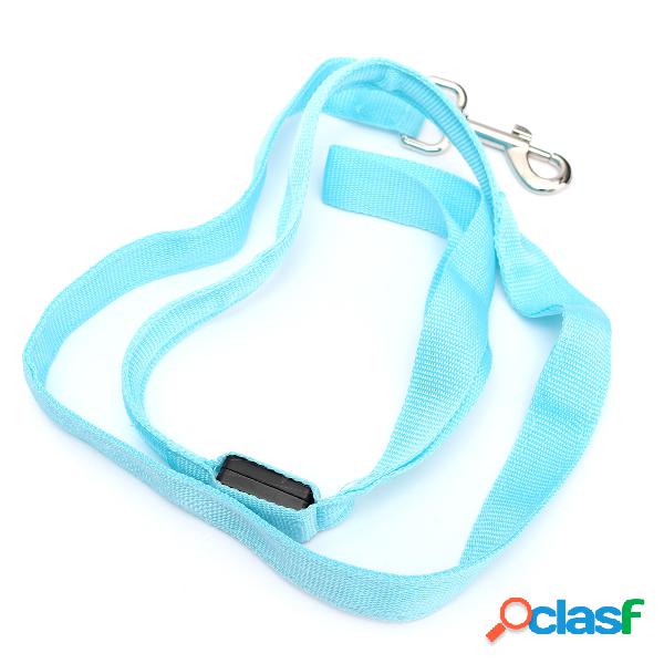 47 pulgadas de LED parpadeante perros leash seguridad